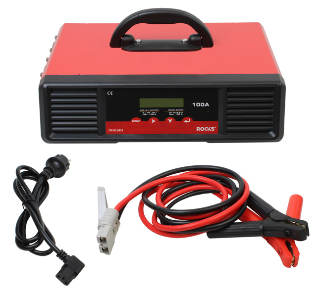 ROOKS OK-03.0032 - PROSTOWNIK ELEKTRONICZNY EXPERT SUPPLY. ZASILACZ BUFOROWY. 12V-100A-1000 AH