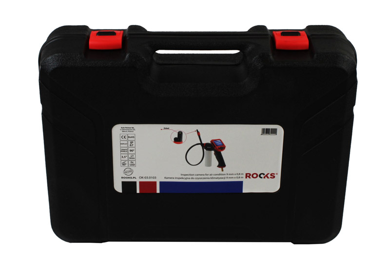 ROOKS AV7828 - KAMERA INSPEKCYJNA DO CZYSZCZENIE KLIMATYZACJI 9 MM X 0.8 M