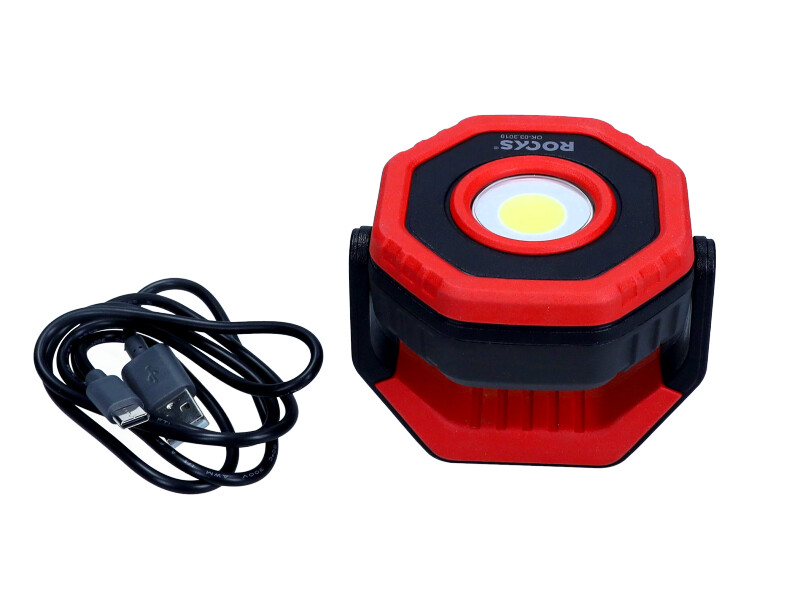 ROOKS WL6012 / OK-03.3019 - LAMPA WARSZTATOWA. RING WATERPROOF  7W. 700 LM