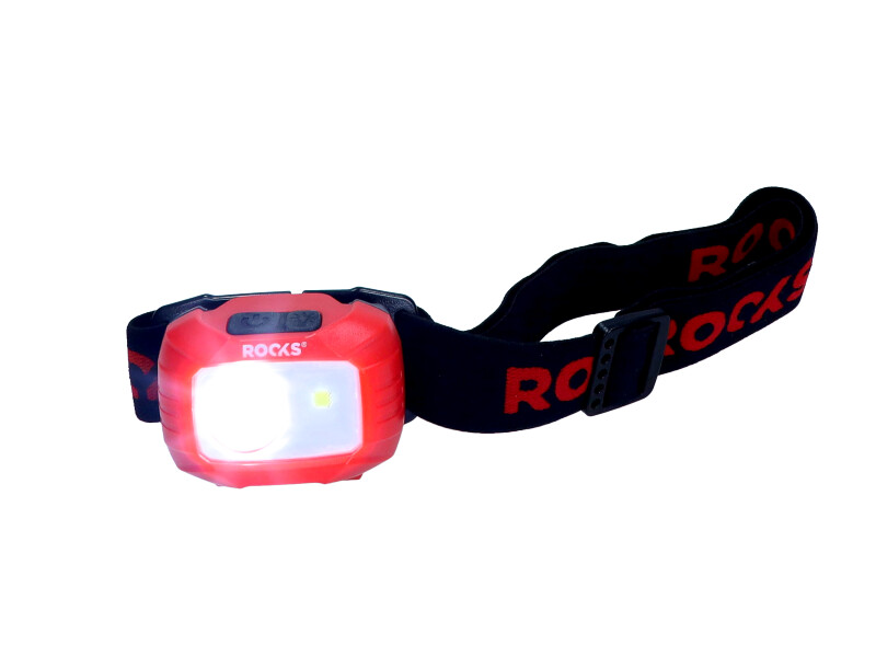 ROOKS HL013 / OK-03.3021 - LAMPA CZOŁÓWKA 300 LM ECO. 3XAAA