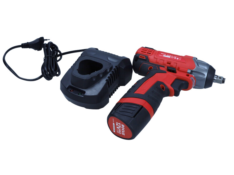 ROOKS OK-03.4061 - 12V AQ-LION KLUCZ UDAROWY 3-8. 90 NM. ZESTAW 1X1.5AH. ŁADOWARKA