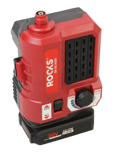 ROOKS OK-03.4330 - 20V AQ-ONE  ELASTYCZNA MINI SZLIFIERKA UNIWERSALNA DREML 5-33 K. ZESTAW 1X2AH. ŁADOWARKA