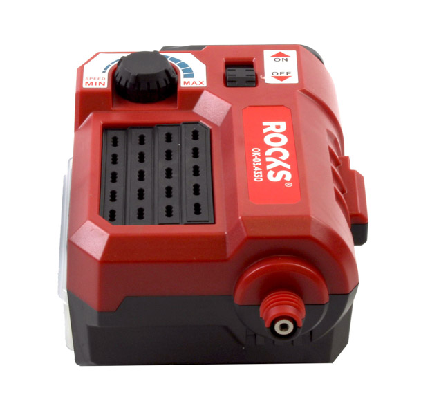 ROOKS OK-03.4330 - 20V AQ-ONE  ELASTYCZNA MINI SZLIFIERKA UNIWERSALNA DREML 5-33 K. ZESTAW 1X2AH. ŁADOWARKA