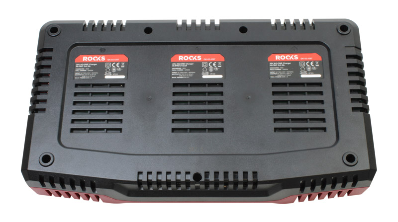 ROOKS OK-03.4397 - 20V AQ-ONE ŁADOWARKA HI-PRO 3X2.5A