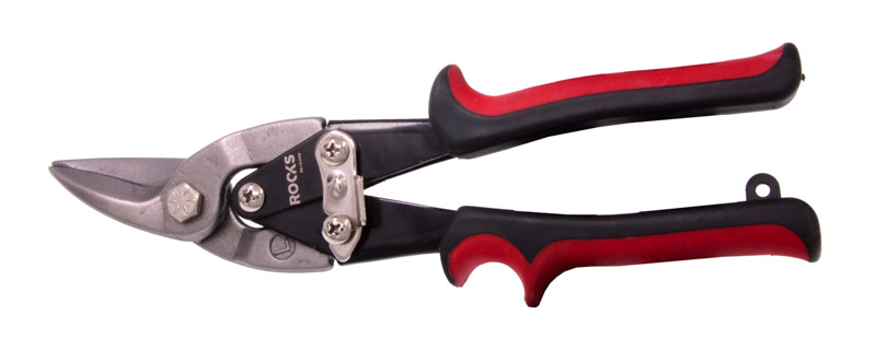 ROOKS OK-06.0139 - NOŻYCE DO BLACHY. LEWE 250 MM. CRV-TIN
