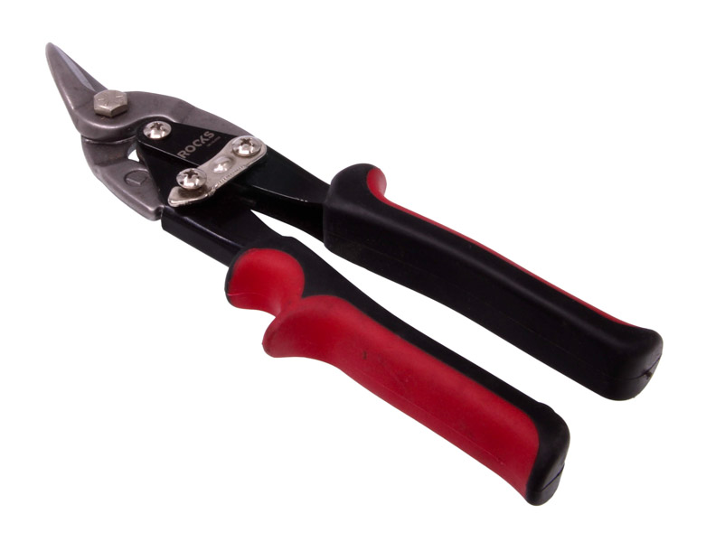 ROOKS OK-06.0139 - NOŻYCE DO BLACHY. LEWE 250 MM. CRV-TIN