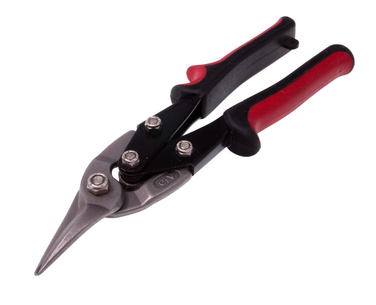 ROOKS OK-06.0139 - NOŻYCE DO BLACHY. LEWE 250 MM. CRV-TIN