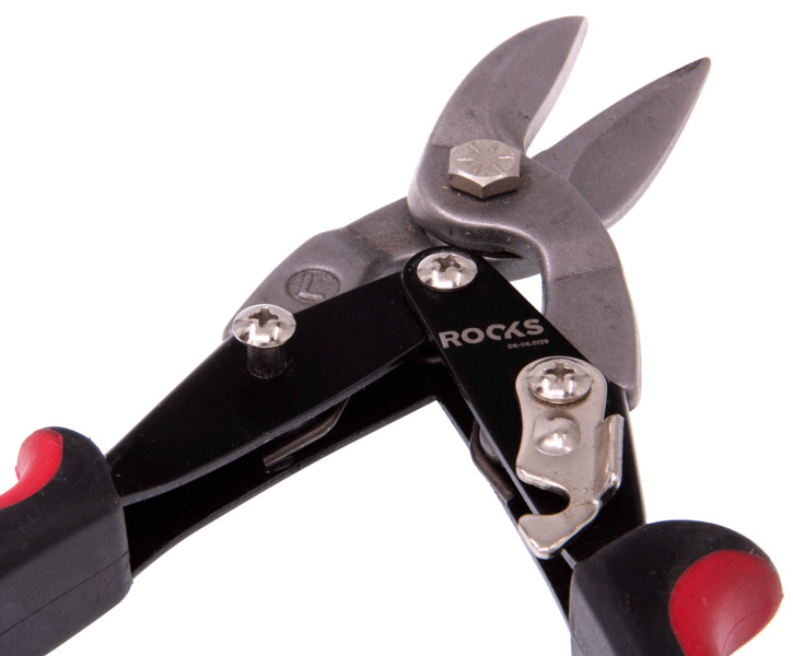 ROOKS OK-06.0139 - NOŻYCE DO BLACHY. LEWE 250 MM. CRV-TIN