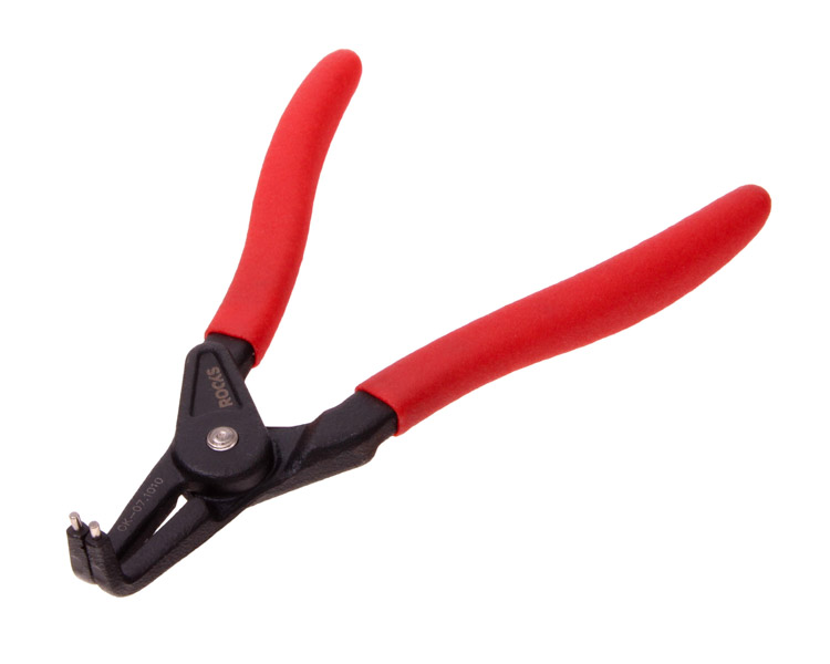 ROOKS DRT-7BDI - SZCZYPCE SEGERA ZEWNĘTRZNE.WYGIĘTE 180 MM. FI 19-60 MM. PIN SUJ2 1.8 MM