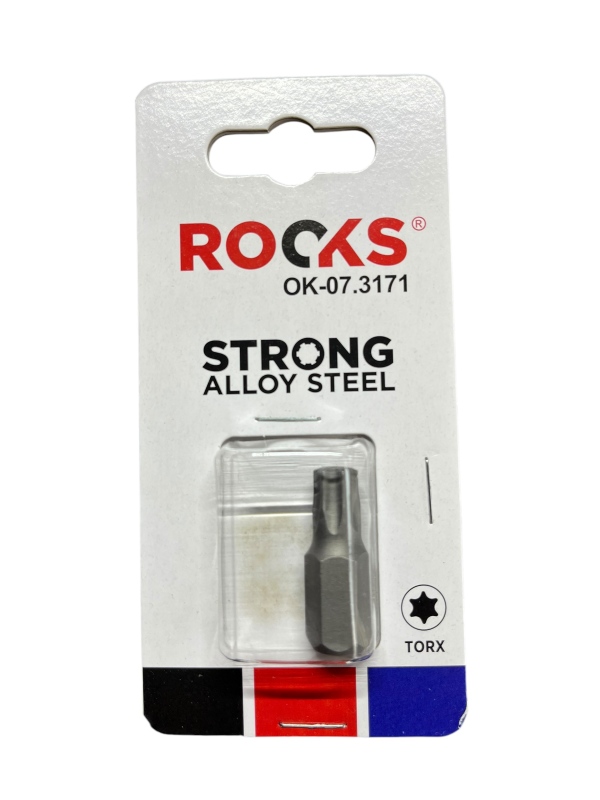 ROOKS OK-07.3171 - BIT 10 MM 3-8  TORX T45 X 30 MM. S2