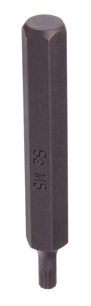 ROOKS OK-07.3203 - LONG BIT 10 MM 3-8  SPLINE M5 X 75 MM. S2