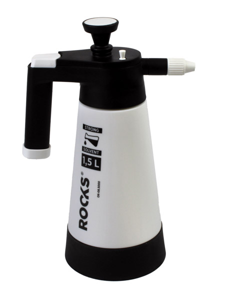 ROOKS OK-08.5000 - OPRYSKIWACZ CIŚNIENIOWY STRONG - SOLVENT 1.5 L. DO MOCNYCH ROZPUSZCZALNIKÓW