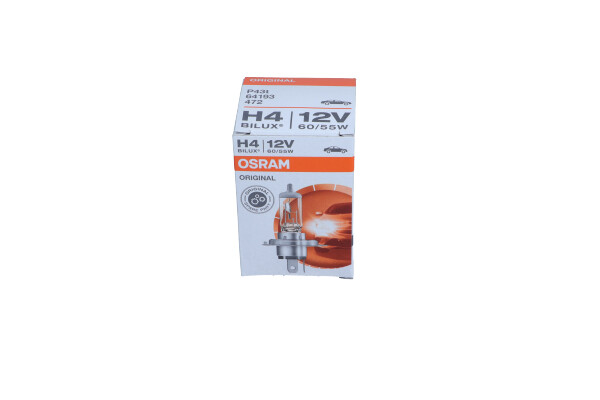 OSRAM 64193 - ŻARÓWKA H4 12V-60-55W P43T ORIGINAL 12V