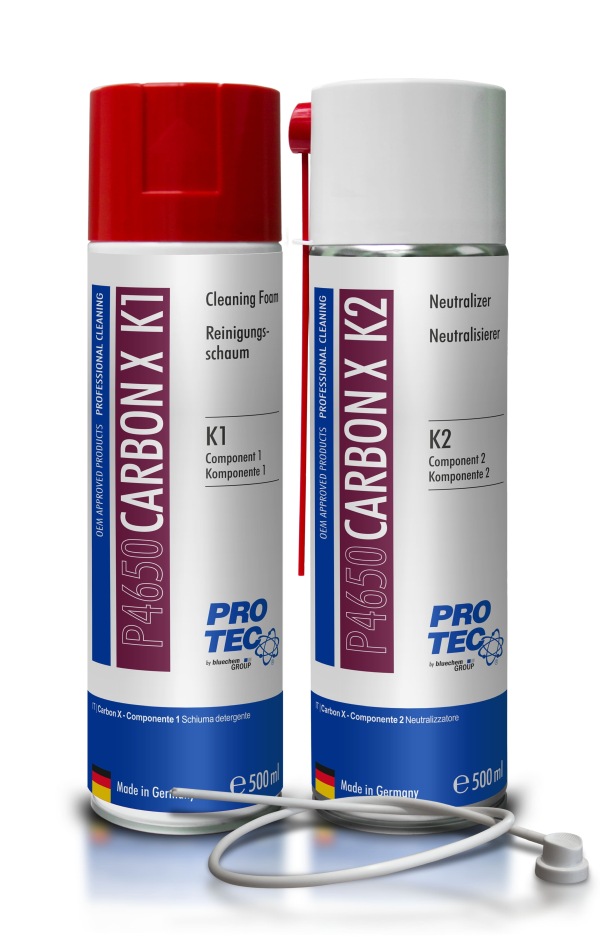 PRT P4650 - ŚRODEK 2SZT. X 500ML DO CZYSZCZENIA KOMORY SPALANIA CARBON X 500ML K1 500ML K2 - PROTEC