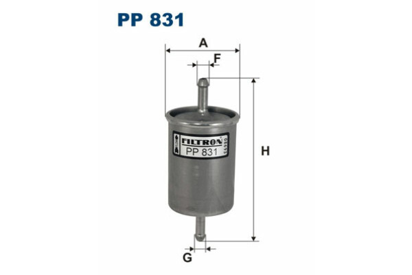 Filtron PP831 — Filtr paliwa