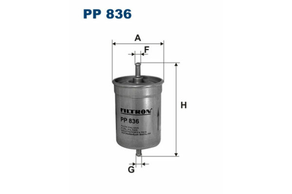 Filtron PP836 — Filtr paliwa