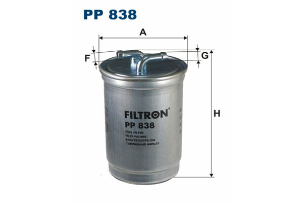 Filtron PP838 — Filtr paliwa