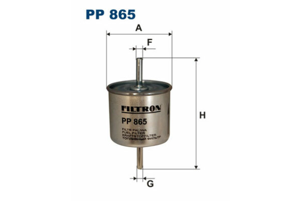 Filtron PP865 — Filtr paliwa