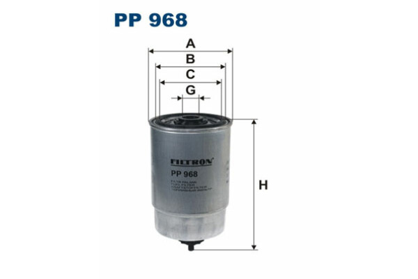 Filtron PP968 — Filtr paliwa
