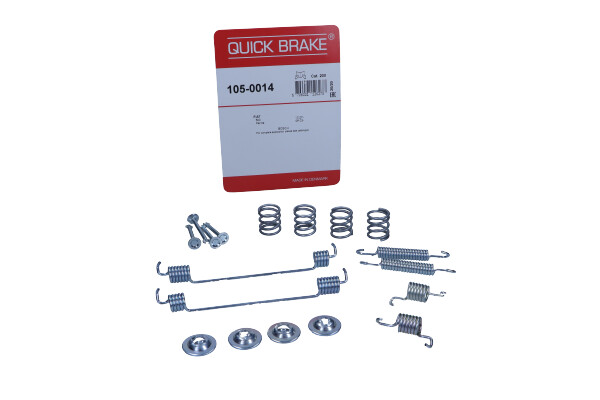 QUICK BRAKE 105-0014 - SPRĘŻYNY SZCZĘK HAM. FIAT 500-PANDA 03-
