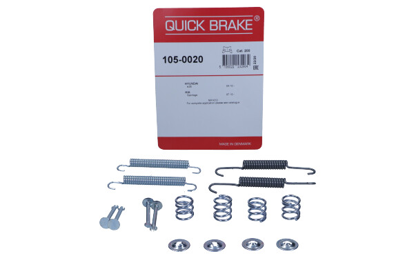 QUICK BRAKE 1050020 - SPRĘŻYNY SZCZĘK HAM. HYUNDAI IX35 1.6-2.0 10-