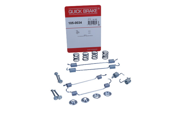 QUICK BRAKE 105-0034 - SPRĘŻYNY SZCZĘK HAM. SUZUKI SX4 1.5-2.0 DDIS 06-
