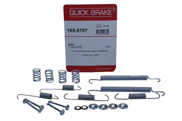 QUICK BRAKE 1050707 - SPRĘŻYNY SZCZĘK HAM. BMW 3-SERIES E36 COMPACT