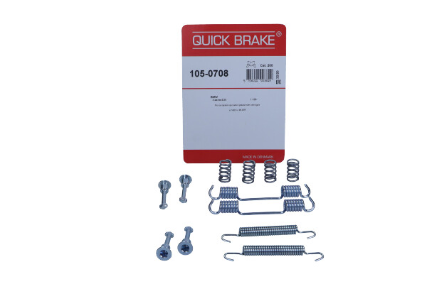 QUICK BRAKE 1050708 - SPRĘŻYNY SZCZĘK HAM. BMW T. E36 90-99 ATE