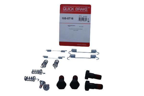 QUICK BRAKE 1050716 - SPRĘŻYNY SZCZĘK HAM. DB T. W203-S203 04-07