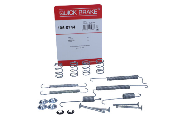 QUICK BRAKE 1050744 - SPRĘŻYNY SZCZĘK HAM. OPEL VECTRA A HATCHBACK