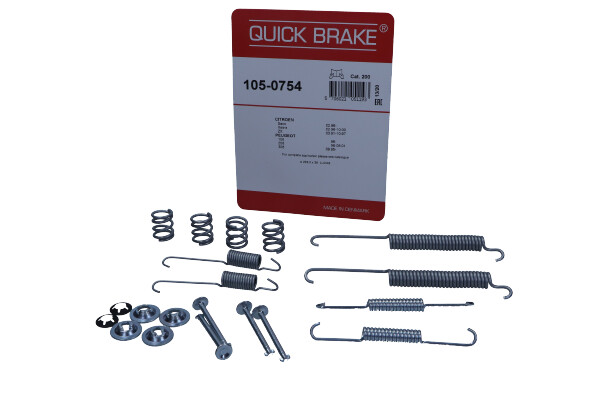 QUICK BRAKE 1050754 - SPRĘŻYNY SZCZĘK HAM. CITROEN SAXO
