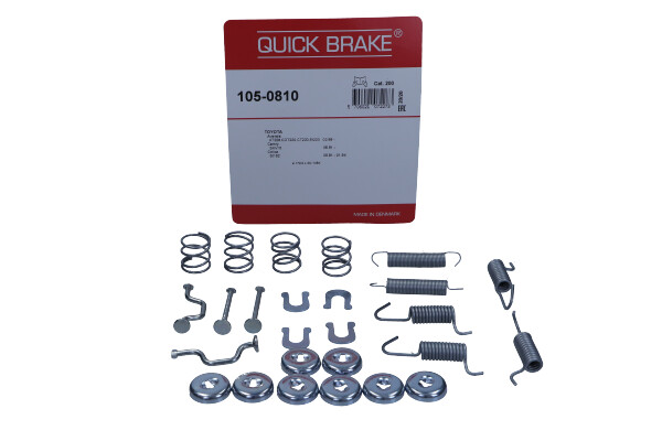 QUICK BRAKE 1050810 - SPRĘŻYNY SZCZĘK HAM. TOYOTA AVENSIS 97-03