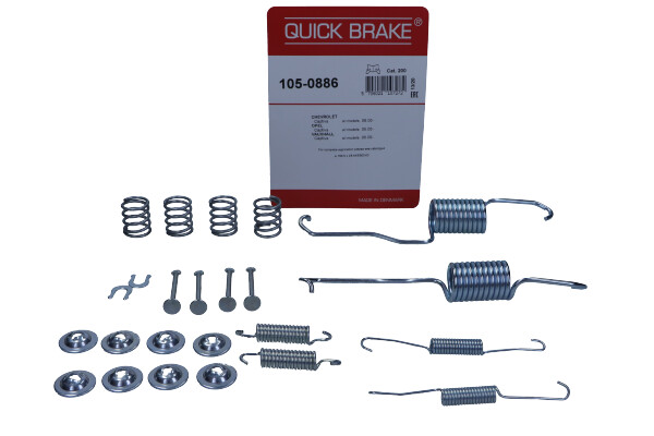 QUICK BRAKE 105-0886 - SPRĘŻYNY SZCZĘK HAM. TOYOTA RAV 4 1.8-2.0 VVTI 4WD 00-05