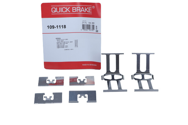 QUICK BRAKE 1091118 - ZESTAW INST. KLOCKÓW HAM. HONDA T. ACCORD-CR-V-PRELUDE 90-