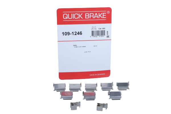 QUICK BRAKE 1091246 - ZESTAW INST. KLOCKÓW HAM. JEEP P.-T. CHEROKEE-RENEGADE-WRANGLER 07-