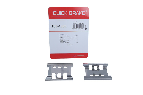QUICK BRAKE 1091688 — Zestaw akcesoriów, klocki hamulcowe