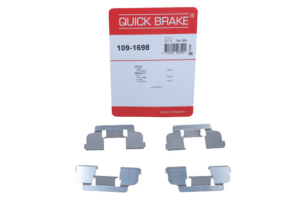 QUICK BRAKE 1091698 — Zestaw akcesoriów, klocki hamulcowe