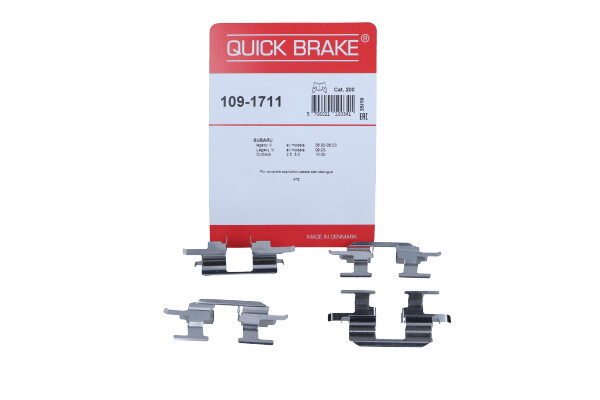 QUICK BRAKE 1091711 — Zestaw akcesoriów, klocki hamulcowe