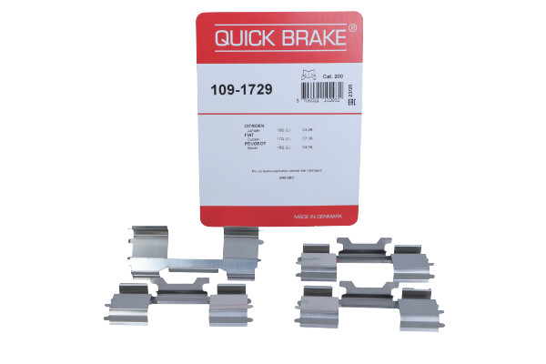 QUICK BRAKE 1091729 — Zestaw akcesoriów, klocki hamulcowe