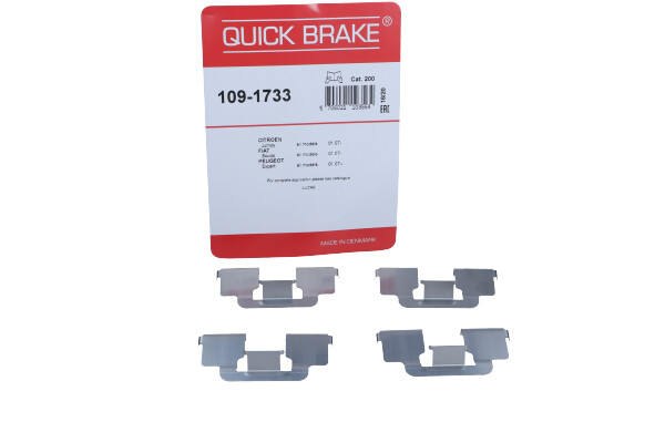 QUICK BRAKE 1091733 — Zestaw akcesoriów, klocki hamulcowe
