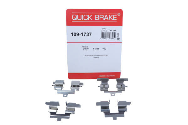 QUICK BRAKE 1091737 — Zestaw akcesoriów, klocki hamulcowe
