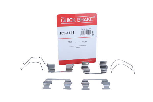 QUICK BRAKE 1091743 — Zestaw akcesoriów, klocki hamulcowe