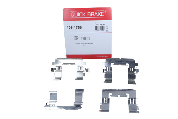 QUICK BRAKE 1091756 - ZESTAW INST. KLOCKÓW HAM. SUBARU LEGACY-OUTBACK-TRIBECA 2.0-3.6 03-