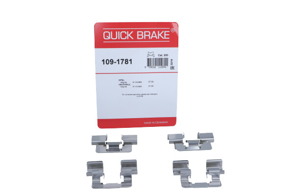 QUICK BRAKE 1091781 — Zestaw akcesoriów, klocki hamulcowe