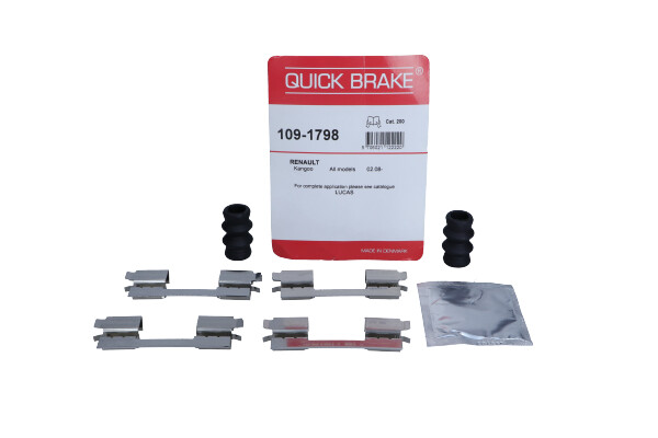 QUICK BRAKE 1091798 — Zestaw akcesoriów, klocki hamulcowe