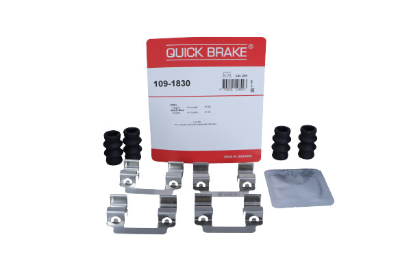 QUICK BRAKE 1091830 — Zestaw akcesoriów, klocki hamulcowe