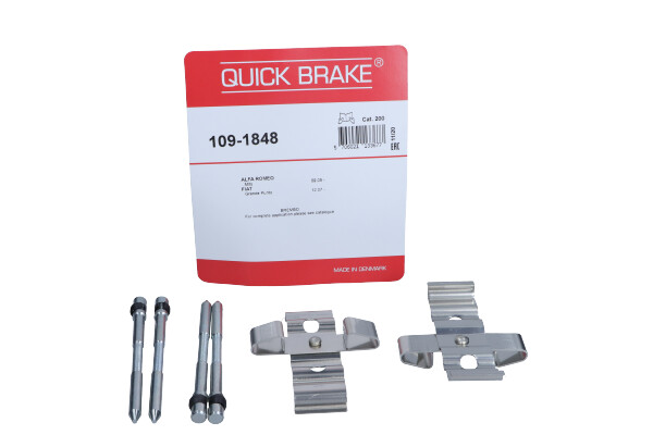 QUICK BRAKE 1091848 — Zestaw akcesoriów, klocki hamulcowe