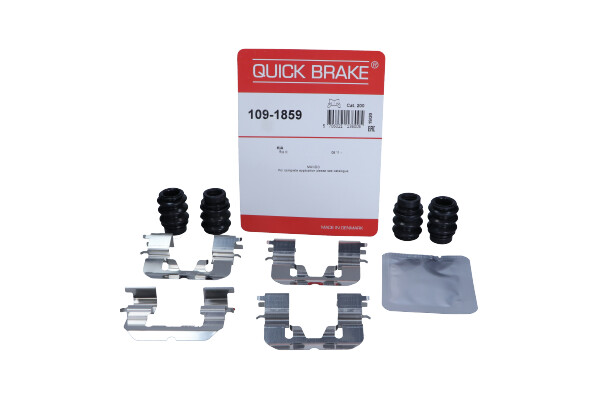 QUICK BRAKE 1091859 - ZESTAW INST. KLOCKÓW HAM. KIA P. RIO 1.1-1.4 CRDI 11-