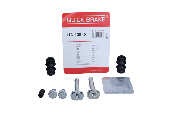QUICK BRAKE 113-1384X — Zestaw tulei prowadzących, zacisk hamulca