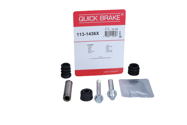 QUICK BRAKE 113-1436X — Zestaw tulei prowadzących, zacisk hamulca